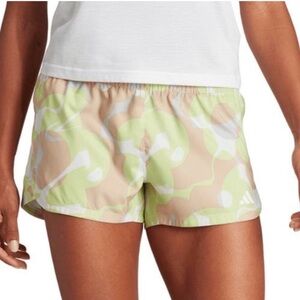 NWT Adidas Pacer Training Essentials Shorts Pulse Lime size :XL